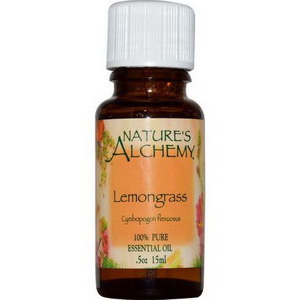 Nature's Alchemy, Lemongrass, Essential Oil 15ml