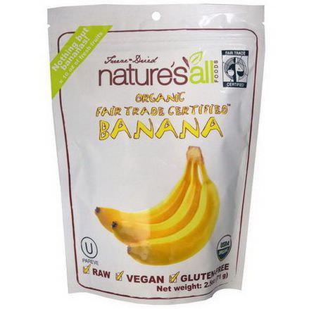 Nature's All, Organic Banana 71g