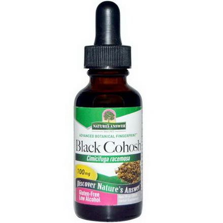 Nature's Answer, Black Cohosh, Low Alcohol, 100mg 30ml