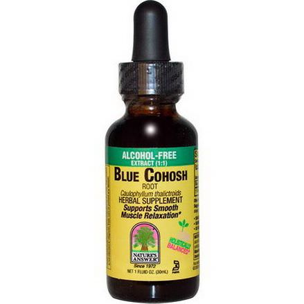 Nature's Answer, Blue Cohosh, Root 1:1 30ml