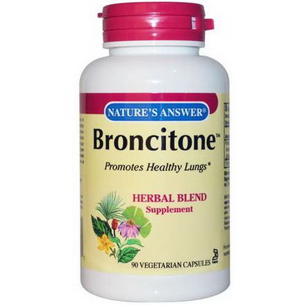 Nature's Answer, Broncitone, 90 Veggie Caps