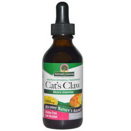 Nature's Answer, Cat's Claw, Low Alcohol, 1000mg 60ml