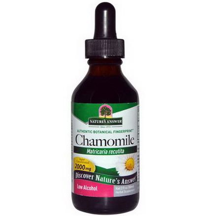 Nature's Answer, Chamomile, Low Alcohol, 2000mg 60ml