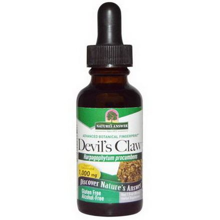 Nature's Answer, Devil's Claw, Alcohol-Free 30ml