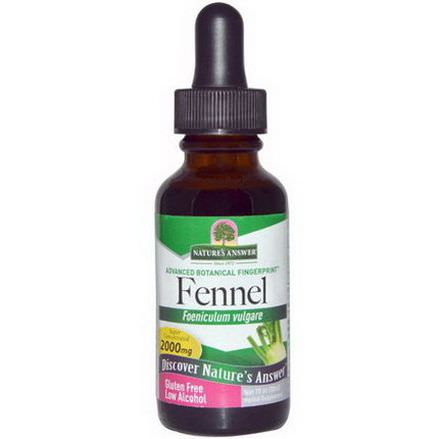 Nature's Answer, Fennel, Low Alcohol, 2000mg 30ml