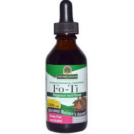 Nature's Answer, Fo-Ti, Low Alcohol, 2,000mg 60ml
