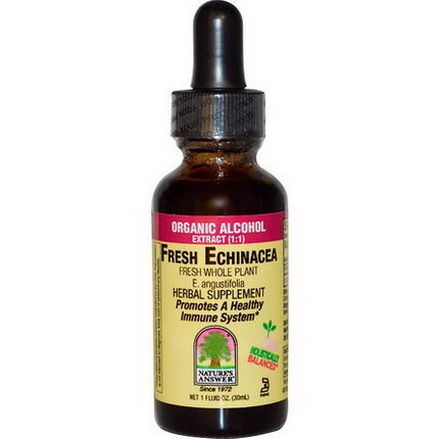Nature's Answer, Fresh Echinacea, Organic Alcohol Extract 30ml