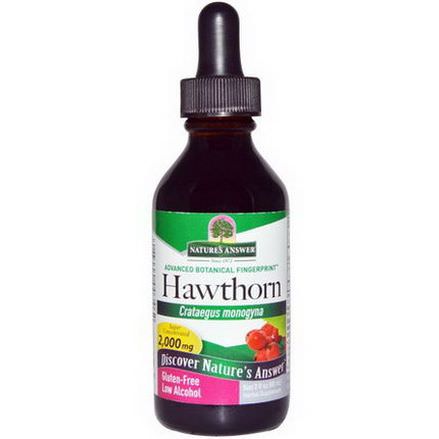 Nature's Answer, Hawthorn, Low Alcohol, 2,000mg 60ml