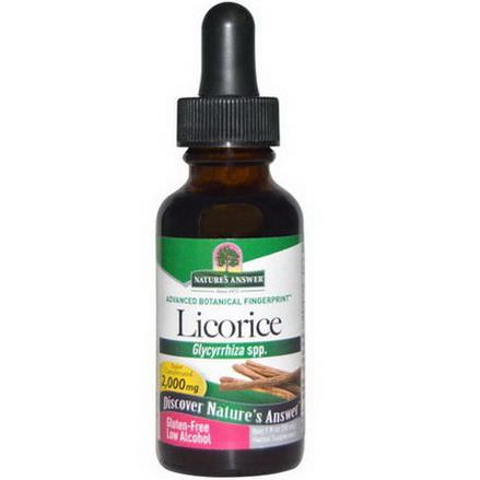 Nature's Answer, Licorice, Low Alcohol, 2,000mg 30ml