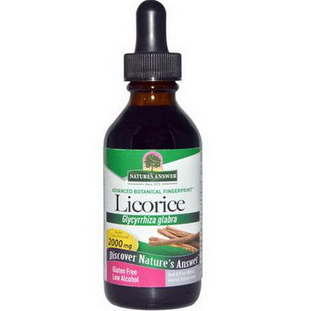 Nature's Answer, Licorice, Low Alcohol, 2000mg 60ml