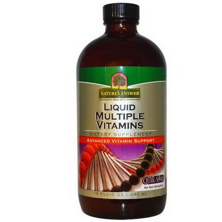 Nature's Answer, Liquid Multiple Vitamins 480ml