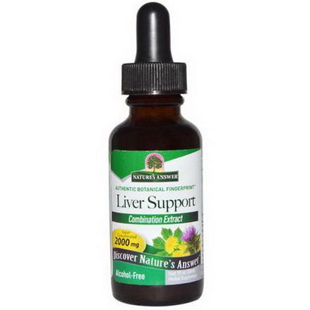 Nature's Answer, Liver Support, Alcohol-Free, 2000mg 30ml