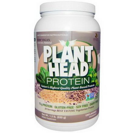 Nature's Answer, Plant Head Protein, Unflavored 630g