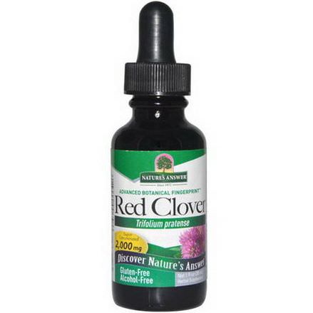 Nature's Answer, Red Clover, Alcohol-Free, 2,000mg 30ml