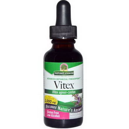 Nature's Answer, Vitex, Low Alcohol, 2,000mg 30ml