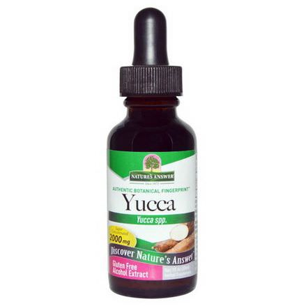 Nature's Answer, Yucca, Alcohol Extract, 2000mg 30ml
