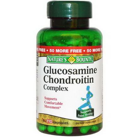 Nature's Bounty, Glucosamine Chondroitin Complex, 110 Capsules