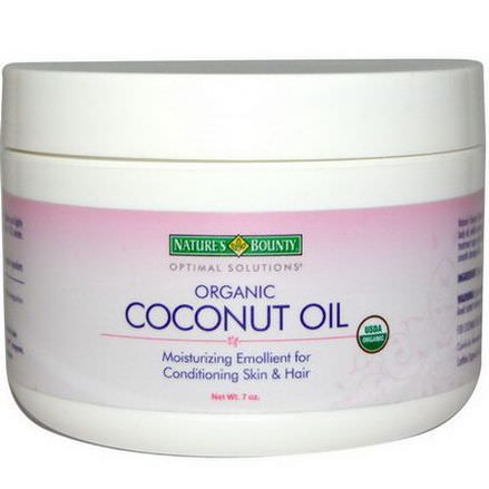 Nature's Bounty, Organic Coconut Oil, 7 oz