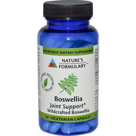 Nature's Formulary, Boswellia, Joint Support, 60 Veggie Caps
