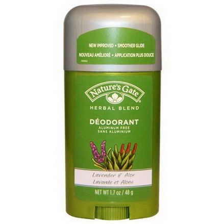 Nature's Gate, Deodorant, Herbal Blend, Lavender&Aloe 48g
