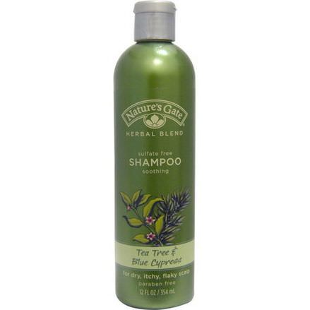 Nature's Gate, Herbal Blend, Shampoo, Tea Tree&Blue Cypress 354ml