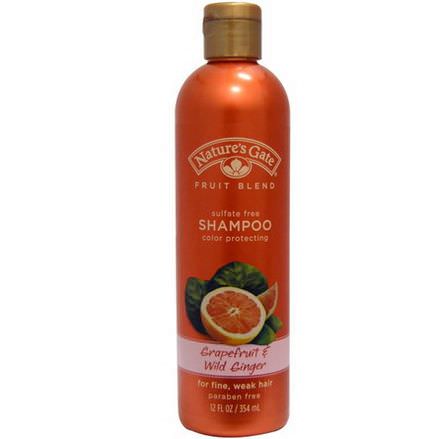Nature's Gate, Shampoo, Color Protecting, Grapefruit&Wild Ginger 354ml