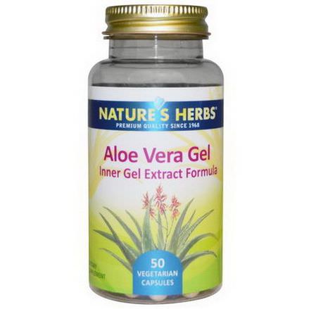 Nature's Herbs, Aloe Vera Gel, 50 Veggie Caps