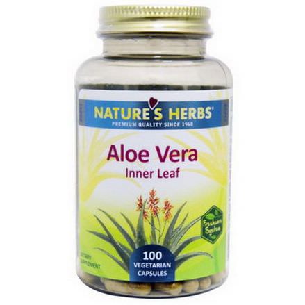 Nature's Herbs, Aloe Vera, Inner Leaf, 100 Veggie Caps