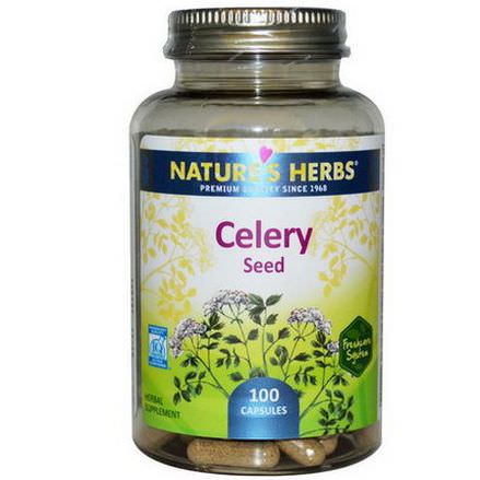 Nature's Herbs, Celery Seed, 100 Capsules