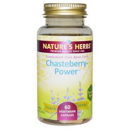 Nature's Herbs, Chasteberry Power, 60 Veggie Caps