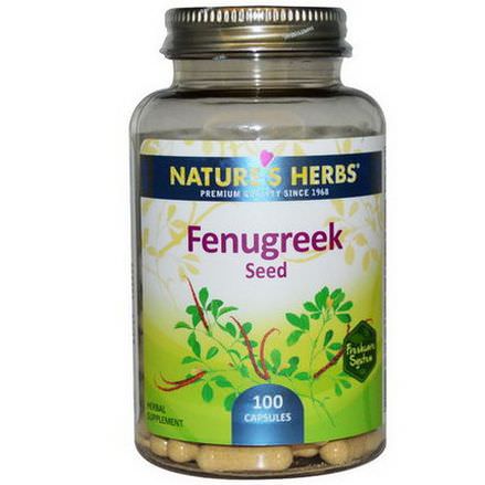 Nature's Herbs, Fenugreek Seed, 100 Capsules