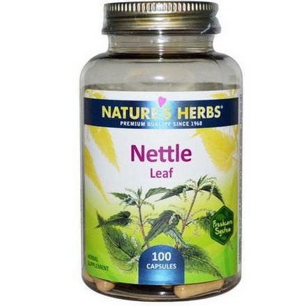 Nature's Herbs, Nettle Leaf, 100 Capsules