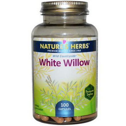 Nature's Herbs, White Willow, 100 Capsules