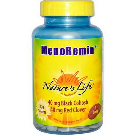 Nature's Life, MenoRemin, 120 Tablets