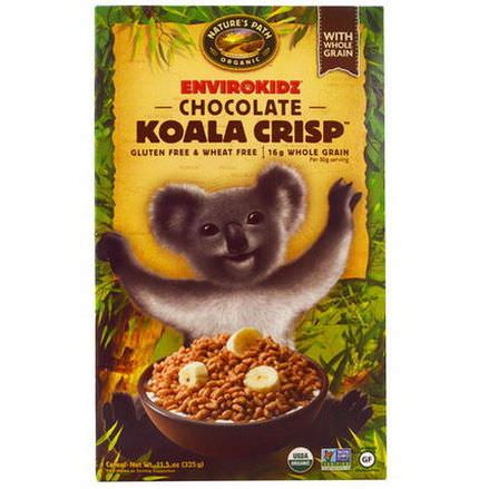 Nature's Path, EnviroKidz, Organic Chocolate Koala Crisp Cereal 325g