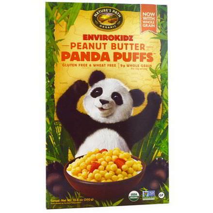 Nature's Path, EnviroKidz, Organic Peanut Butter Panda Puffs 300g