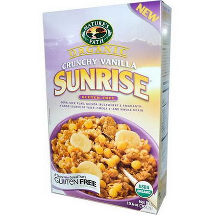 Nature's Path, Organic Gluten-Free Cereal, Crunchy Vanilla Sunrise 300g