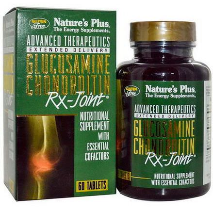 Nature's Plus, Advanced Therapeutic, Glucosamine Chondroitin Rx-Joint, 60 Tablets