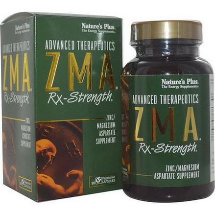 Nature's Plus, Advanced Therapeutics, ZMA Rx-Strength, 90 Veggie Caps