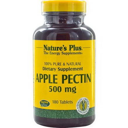 Nature's Plus, Apple Pectin, 500mg, 180 Tablets