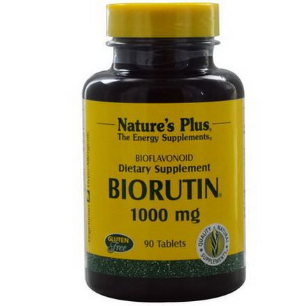 Nature's Plus, Biorutin, 1000mg, 90 Tablets