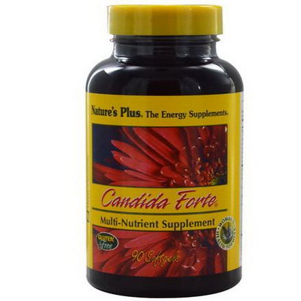 Nature's Plus, Candida Forte, 90 Softgels