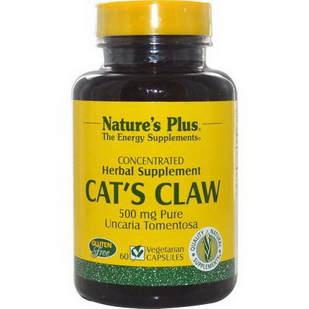 Nature's Plus, Cat's Claw, 500mg, 60 Veggie Caps