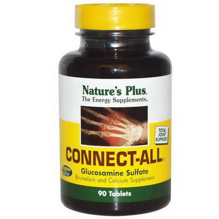 Nature's Plus, Connect-All, Glucosamine Sulfate, 90 Tablets