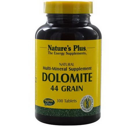 Nature's Plus, Dolomite, 44 Grain, 300 Tablets