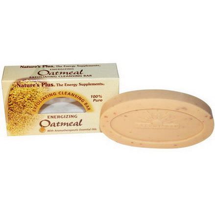 Nature's Plus, Oatmeal Exfoliating Cleansing Bar 100g