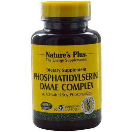 Nature's Plus, Phosphatidylserine DMAE Complex, 60 Veggie Caps