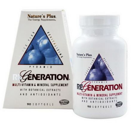 Nature's Plus, Regeneration, Multi-Vitamin&Mineral Supplement, 90 Softgels