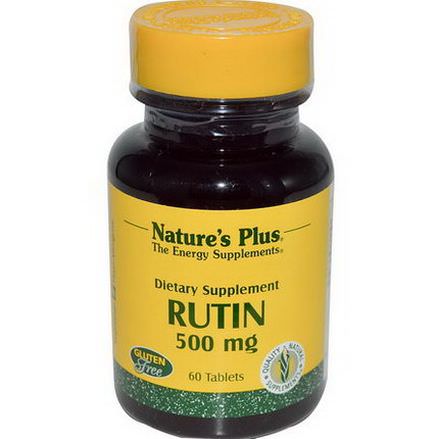 Nature's Plus, Rutin, 500mg, 60 Tablets