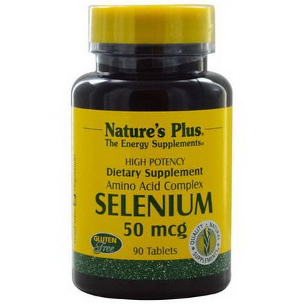 Nature's Plus, Selenium, 50mcg, 90 Tablets